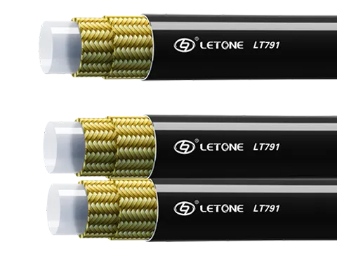 SAE 100R7 钢丝编织高压树脂软管总成